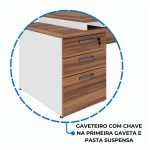 Mesa para Escritório em “L” com VIDRO FUMÊ – 1,92X1,60M NOGAL SEVILHA/BRANCO – 34432 META Móveis para Escritório em Anápolis Linha 40 mm Nogal – Branco 17 Mesa para Escritório em “L” com VIDRO FUMÊ – 1,92X1,60M NOGAL SEVILHA/BRANCO – 34432 META Móveis para Escritório em Anápolis Linha 40 mm Nogal – Branco 17
