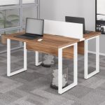 Estação de Trabalho Dupla 1,20×1,35m sem Gavetas c/ ponto de tomada PÉ QUADRO – Cor Nogal Sevilha/Branco – 34424 META Móveis para Escritório em Anápolis Linha 40 mm Nogal – Branco 17 Estação de Trabalho Dupla 1,20×1,35m sem Gavetas c/ ponto de tomada PÉ QUADRO – Cor Nogal Sevilha/Branco – 34424 META Móveis para Escritório em Anápolis Linha 40 mm Nogal – Branco 17