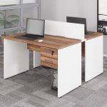 Estação de Trabalho Dupla 1,20×1,35m 02 Lugares c/ Gavetas c/ ponto de tomada PÉ PAINEL – Nogal Sevilha/Branco – 34427 META Móveis para Escritório em Anápolis Linha 40 mm Nogal – Branco 18 Estação de Trabalho Dupla 1,20×1,35m 02 Lugares c/ Gavetas c/ ponto de tomada PÉ PAINEL – Nogal Sevilha/Branco – 34427 META Móveis para Escritório em Anápolis Linha 40 mm Nogal – Branco 18