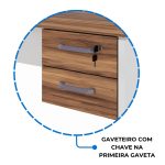 Estação de Trabalho Dupla 1,20×1,35m 02 Lugares c/ Gavetas c/ ponto de tomada PÉ PAINEL – Nogal Sevilha/Branco – 34427 META Móveis para Escritório em Anápolis Linha 40 mm Nogal – Branco 17 Estação de Trabalho Dupla 1,20×1,35m 02 Lugares c/ Gavetas c/ ponto de tomada PÉ PAINEL – Nogal Sevilha/Branco – 34427 META Móveis para Escritório em Anápolis Linha 40 mm Nogal – Branco 17