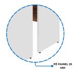 Estação de Trabalho Dupla 1,20×1,35m 02 Lugares sem Gavetas c/ ponto de tomada PÉ PAINEL – Nogal Sevilha/Branco – 34428 META Móveis para Escritório em Anápolis Linha 40 mm Nogal – Branco 18 Estação de Trabalho Dupla 1,20×1,35m 02 Lugares sem Gavetas c/ ponto de tomada PÉ PAINEL – Nogal Sevilha/Branco – 34428 META Móveis para Escritório em Anápolis Linha 40 mm Nogal – Branco 18