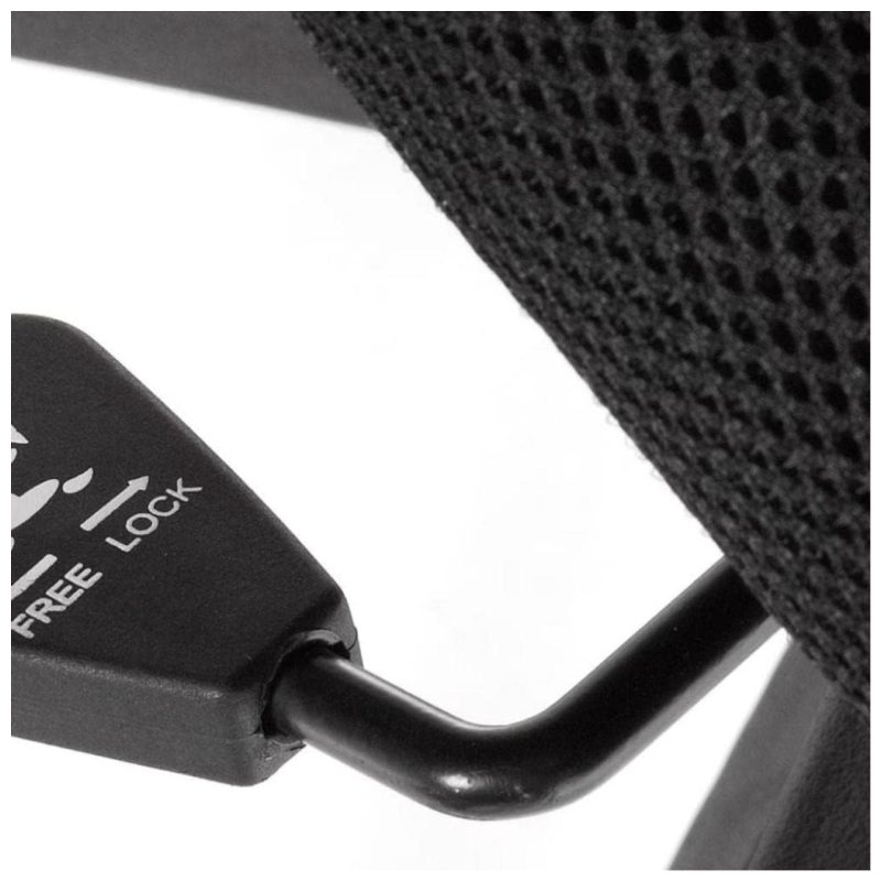 Cadeira de Escritório Tela TURYA c/ braço – Cor Preto – 34044 META Móveis para Escritório em Anápolis Cadeira de Tela 8