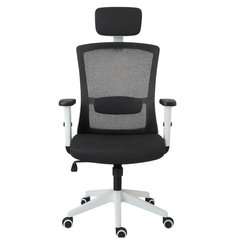 Cadeira de Escritório Tela WAY BRANCA – Cor BRANCA / PTO – 20080 META Móveis para Escritório em Anápolis Cadeira de Tela 4