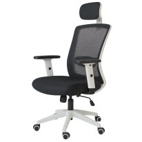 Cadeira de Escritório Tela WAY BRANCA - Cor BRANCA / PTO - 20080