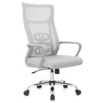 Cadeira de Escritório Tela NAVI CINZA – COR CINZA – 20081 META Móveis para Escritório em Anápolis Cadeira de Tela 9