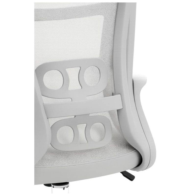 Cadeira de Escritório Tela NAVI CINZA – COR CINZA – 20081 META Móveis para Escritório em Anápolis Cadeira de Tela 7