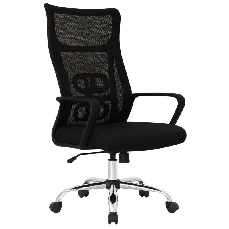 Cadeira de Escritório Tela NAVI – Cor PRETA – 20082 META Móveis para Escritório em Anápolis Cadeira de Tela 5