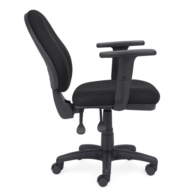 Cadeira de Escritório Ergonômica AXYS – Cor Preta – 20091 META Móveis para Escritório em Anápolis Presidente 4