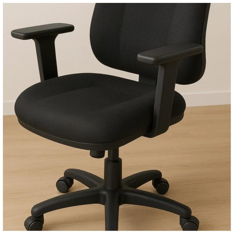 Cadeira de Escritório Ergonômica AXYS – Cor Preta – 20091 META Móveis para Escritório em Anápolis Presidente 8