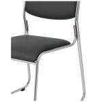 Cadeira Interlocutor Estofada Dakar – Corino Preto – 25008 META Móveis para Escritório em Anápolis Cadeira Fixa Estofada 14 Cadeira Interlocutor Estofada Dakar – Corino Preto – 25008 META Móveis para Escritório em Anápolis Cadeira Fixa Estofada 14