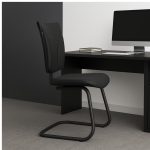 Cadeira de Escritório B-ONE Base em “S” Preta – Corino Preto – 31032 META Móveis para Escritório em Anápolis Cadeira Fixa Estofada 17 Cadeira de Escritório B-ONE Base em “S” Preta – Corino Preto – 31032 META Móveis para Escritório em Anápolis Cadeira Fixa Estofada 17