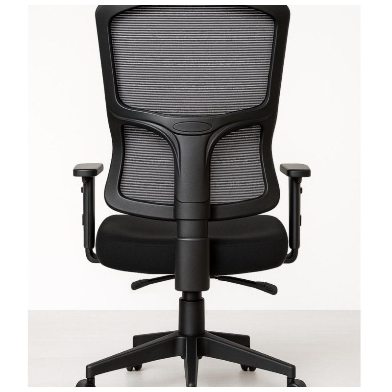 Cadeira de Escritório Tela Pryus PRIME com Regulagem Assento – Cor Preto – 20092 META Móveis para Escritório em Anápolis Cadeira de Tela 4