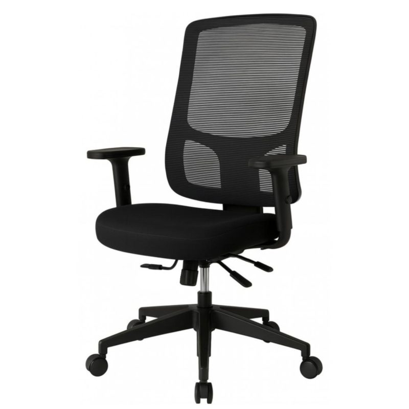 Cadeira de Escritório Tela Pryus PRIME com Regulagem Assento – Cor Preto – 20092 META Móveis para Escritório em Anápolis Cadeira de Tela 8