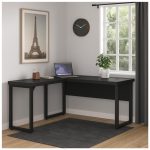 Mesa em L PÉ QUADRO (1,70×0,70m + Mesa Auxiliar) – S/ Gavetas – PRETO / PRETO – 26011 META Móveis para Escritório em Anápolis Linha 40mm Preto / Preto 18 Mesa em L PÉ QUADRO (1,70×0,70m + Mesa Auxiliar) – S/ Gavetas – PRETO / PRETO – 26011 META Móveis para Escritório em Anápolis Linha 40mm Preto / Preto 18