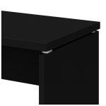 Mesa em L PÉ PAINEL (1,50×0,60m + Mesa Auxiliar) – S/ Gavetas – PRETO / PRETO – 26012 META Móveis para Escritório em Anápolis Linha 40mm Preto / Preto 17 Mesa em L PÉ PAINEL (1,50×0,60m + Mesa Auxiliar) – S/ Gavetas – PRETO / PRETO – 26012 META Móveis para Escritório em Anápolis Linha 40mm Preto / Preto 17