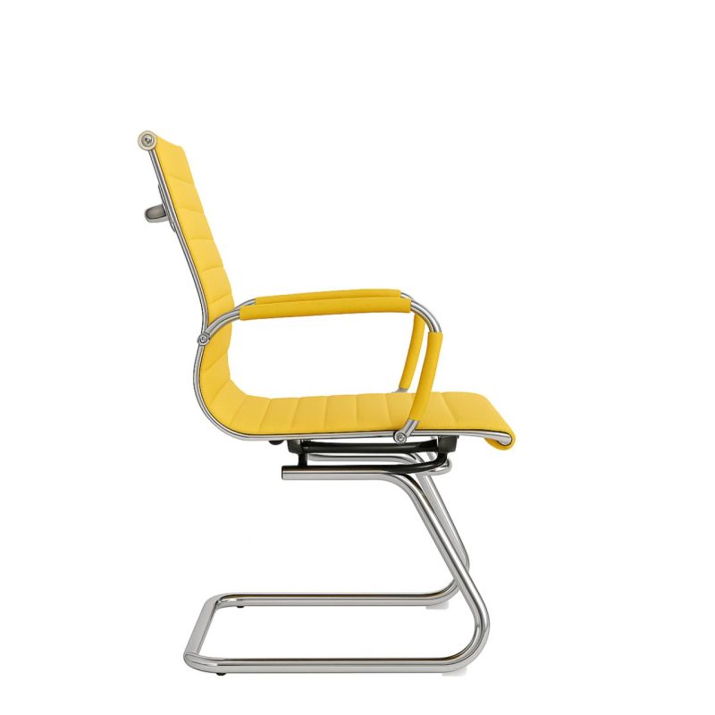 Cadeira INTERLOCUTOR Charles Eames Esteirinha – COR PASTEL – 32724 META Móveis para Escritório em Anápolis Cadeira Fixa Estofada 3