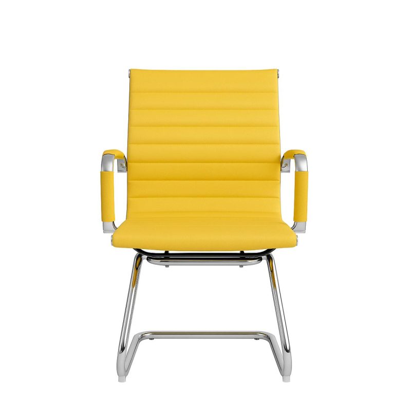 Cadeira INTERLOCUTOR Charles Eames Esteirinha – COR PASTEL – 32724 META Móveis para Escritório em Anápolis Cadeira Fixa Estofada 4