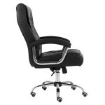 Poltrona LUXO IMPORTADA Concha Dupla Syncron – Couríssimo Preto – 30017 META Móveis para Escritório em Anápolis Presidente 12 Poltrona LUXO IMPORTADA Concha Dupla Syncron – Couríssimo Preto – 30017 META Móveis para Escritório em Anápolis Presidente 12