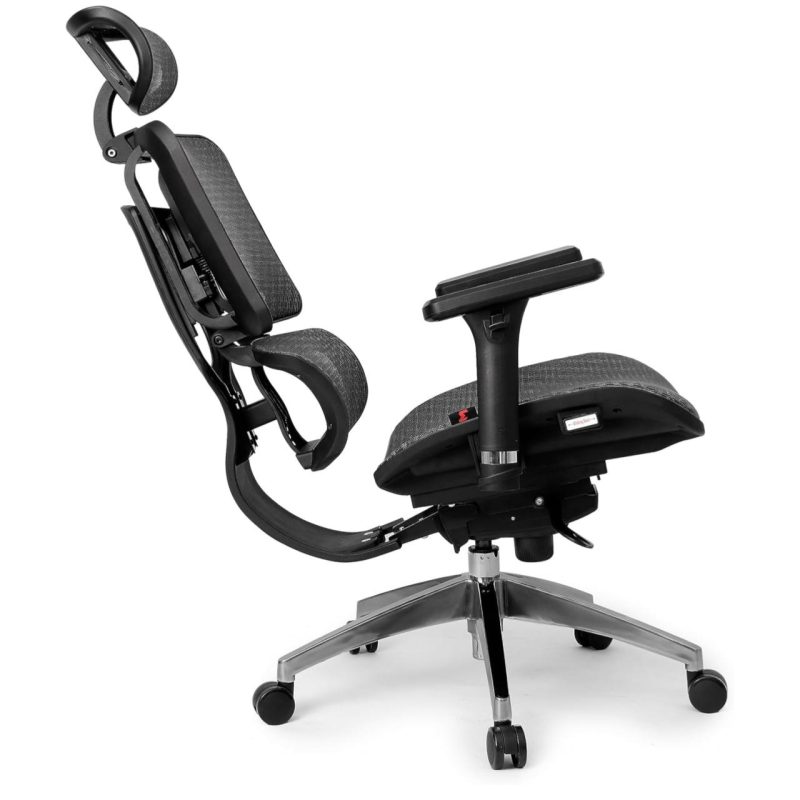 Cadeira de Escritório Presidente TELA DOM – Cor Preta – 32869 META Móveis para Escritório em Anápolis Cadeira de Tela 4