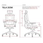 Cadeira de Escritório Presidente TELA DOM – Cor Preta – 32869 META Móveis para Escritório em Anápolis Cadeira de Tela 16 Cadeira de Escritório Presidente TELA DOM – Cor Preta – 32869 META Móveis para Escritório em Anápolis Cadeira de Tela 16