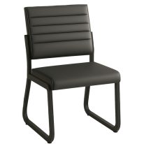 Poltrona para Escritório Estofada - TRIX - Cor Preta - 35119