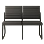 Sofanete para Escritório Estofada com 02 Lugares – TRIX – Pés PRETO – 35120 META Móveis para Escritório em Anápolis Cadeira Longarina Sofanete 11 Sofanete para Escritório Estofada com 02 Lugares – TRIX – Pés PRETO – 35120 META Móveis para Escritório em Anápolis Cadeira Longarina Sofanete 11