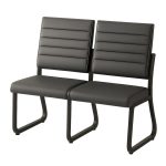 Sofanete para Escritório Estofada com 02 Lugares – TRIX – Pés PRETO – 35120 META Móveis para Escritório em Anápolis Cadeira Longarina Sofanete 14 Sofanete para Escritório Estofada com 02 Lugares – TRIX – Pés PRETO – 35120 META Móveis para Escritório em Anápolis Cadeira Longarina Sofanete 14