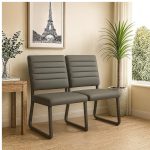 Sofanete para Escritório Estofada com 02 Lugares – TRIX – Pés PRETO – 35120 META Móveis para Escritório em Anápolis Cadeira Longarina Sofanete 17 Sofanete para Escritório Estofada com 02 Lugares – TRIX – Pés PRETO – 35120 META Móveis para Escritório em Anápolis Cadeira Longarina Sofanete 17