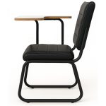 Poltrona Universitária TRIX Estofada com Prancheta Fixa – Corino Preto – 35121 META Móveis para Escritório em Anápolis Carteira Escolar 11 Poltrona Universitária TRIX Estofada com Prancheta Fixa – Corino Preto – 35121 META Móveis para Escritório em Anápolis Carteira Escolar 11