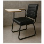 Poltrona Universitária TRIX Estofada com Prancheta Fixa – Corino Preto – 35121 META Móveis para Escritório em Anápolis Carteira Escolar 15 Poltrona Universitária TRIX Estofada com Prancheta Fixa – Corino Preto – 35121 META Móveis para Escritório em Anápolis Carteira Escolar 15