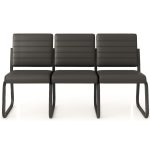 Sofanete para Escritório Estofada com 03 Lugares – TRIX – Pés PRETO – 35123 META Móveis para Escritório em Anápolis Cadeira Longarina Sofanete 11 Sofanete para Escritório Estofada com 03 Lugares – TRIX – Pés PRETO – 35123 META Móveis para Escritório em Anápolis Cadeira Longarina Sofanete 11