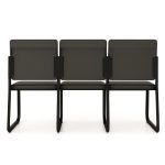 Sofanete para Escritório Estofada com 03 Lugares – TRIX – Pés PRETO – 35123 META Móveis para Escritório em Anápolis Cadeira Longarina Sofanete 12 Sofanete para Escritório Estofada com 03 Lugares – TRIX – Pés PRETO – 35123 META Móveis para Escritório em Anápolis Cadeira Longarina Sofanete 12