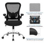 Cadeira de Escritório Tela NYO – Cor Preto – 20097 META Móveis para Escritório em Anápolis Cadeira de Tela 15 Cadeira de Escritório Tela NYO – Cor Preto – 20097 META Móveis para Escritório em Anápolis Cadeira de Tela 15